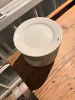 50x borden klein wit diameter 17cm, Ophalen, Zo goed als nieuw, Bord(en), Overige stijlen