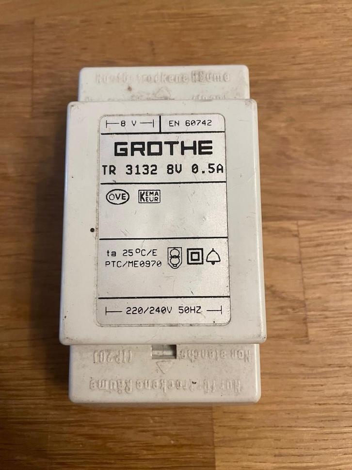 Grothe Trafo TR 3132, Hobby en Vrije tijd, Elektronica-componenten, Zo goed als nieuw, Ophalen of Verzenden