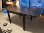 Uitschuifbare IKEA tafel 90x90, Gebruikt, 50 tot 100 cm, Vierkant, Modern