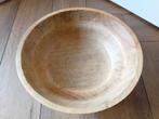 Schaal van mangohout diameter 30 cm hoogte 10 cm, Ophalen, Gebruikt, Schaal, Rond