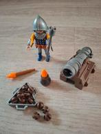 Playmobil ridder met kanon - 3316, Kinderen en Baby's, Speelgoed | Playmobil, Ophalen of Verzenden, Zo goed als nieuw