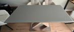 Mooie eettafel 160x90 glazen blad, Huis en Inrichting, Tafels | Eettafels, Ophalen, 50 tot 100 cm, Zo goed als nieuw, 150 tot 200 cm