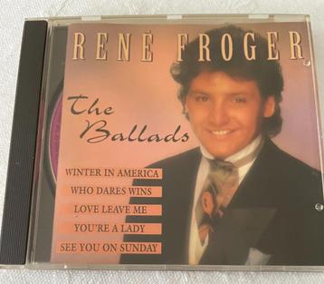 CD René Froger - The Ballads 1995 beschikbaar voor biedingen