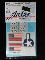 AR35238 - Elco 80' torpedo boat (Sheet 1), Ophalen of Verzenden, Nieuw, 1:32 tot 1:50, Overige merken