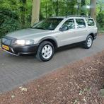Volvo V70 2.4 T XC 4WD AUT youngtimer leer/clima/trekhaak., 1800 kg, Zwart, Bruin, 2435 cc