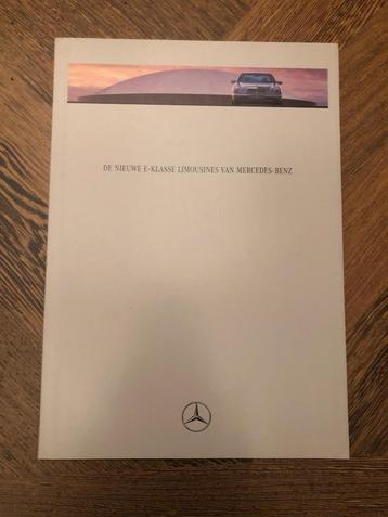 Folder, brochure Mercedes-Benz E-klasse 1996 W210 nieuw! beschikbaar voor biedingen