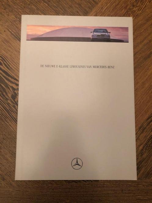Folder, brochure Mercedes-Benz E-klasse 1996 W210 nieuw!, Boeken, Auto's | Folders en Tijdschriften, Nieuw, Mercedes, Ophalen of Verzenden