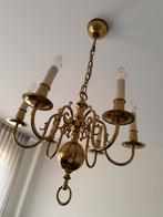 Kroonlamp messing, Ophalen, Gebruikt