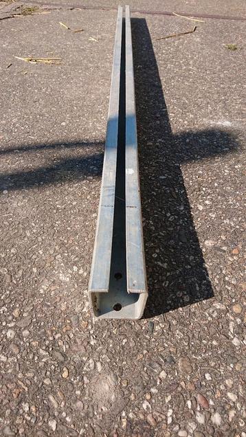 C profielen 50*50 mm 150 cm lang, zware kwaliteit.  beschikbaar voor biedingen