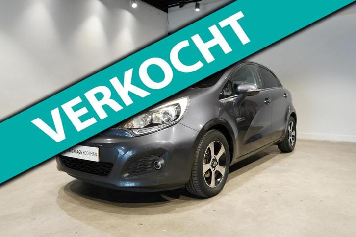 Kia Rio 1.2 CVVT Design Edition PDC, Airco, Start&Stop, Auto's, Kia, Bedrijf, Te koop, Rio, ABS, Airbags, Airconditioning, Alarm