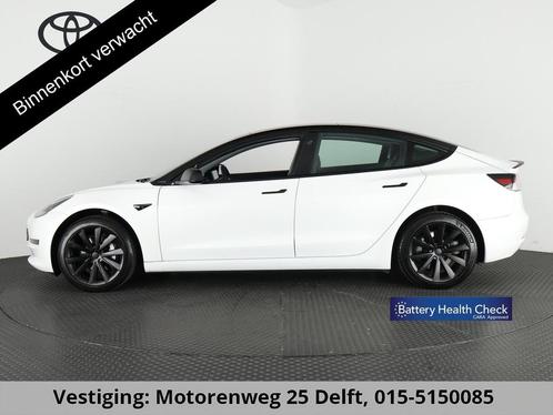 Tesla Model 3 BLACKLINE BI-TONE PANO STD ACCUTEST 86% RWD 60, Auto's, Tesla, Bedrijf, Te koop, Model 3, ABS, Adaptive Cruise Control