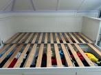 IKEA Hemnes Bedbank met 3 Lades, Ophalen, Wit, Tweepersoons, 200 cm