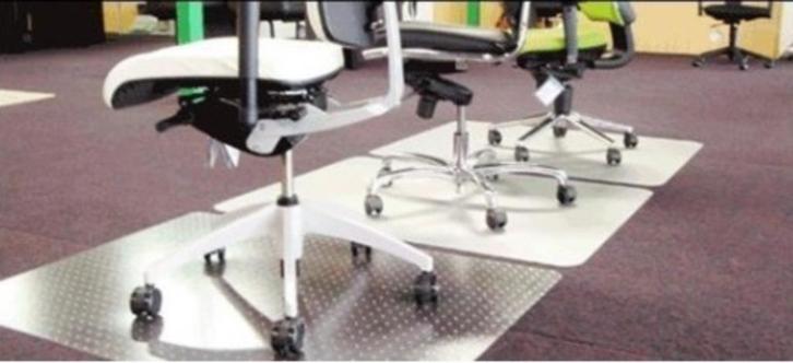 Vloermat / Stoelmat transparant, diverse afmetingen, Huis en Inrichting, Stoelen, Nieuw, Ophalen