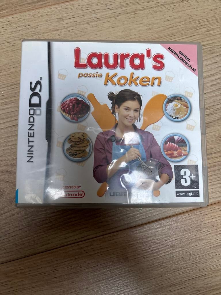 Nintendo ds laura’s passie koken, 1 speler, Ophalen of Verzenden, Zo goed als nieuw, Vanaf 3 jaar