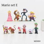 SET 10 mario poppetjes figuurtjes wario donkey kong games, Ophalen of Verzenden, Zo goed als nieuw
