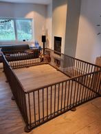 Grondbox playpen, Ophalen, Zo goed als nieuw, Vierkant, Boxkleed