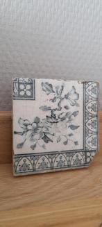 Oud brocante klein tegeltje, Ophalen of Verzenden