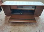 Vintage stereo meubel met Philips radio en platenspeler, Ophalen of Verzenden, Gebruikt, Speakers, Philips