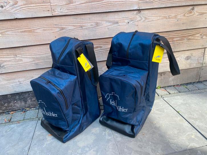 Nieuwe Felix Bühler / Laarzen & Captas / Navy / 2 stuks, Dieren en Toebehoren, Paarden en Pony's | Overige Paardenspullen, Nieuw