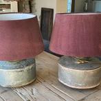 Aura peeperkorn metalen waterpot lampen 2x, Ophalen of Verzenden, Zo goed als nieuw, Rond, 50 cm of meer