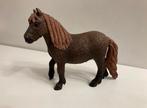 Schleich 42481 Bruine Shetlander Exclusive, Ophalen of Verzenden, Zo goed als nieuw, Paard, Beeldje of Figuurtje