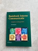 Basisboek Interne Communicatie - Erik Reijnders, Ophalen of Verzenden, Nieuw, Management