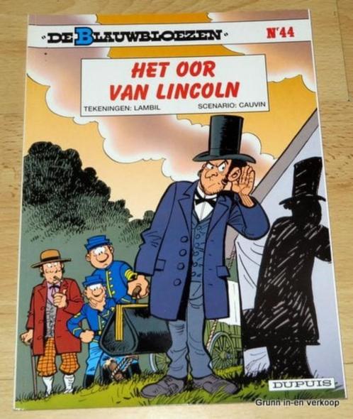 De Blauwbloezen Nr 44 - Het oor van Lincoln, Boeken, Stripboeken, Zo goed als nieuw, Eén stripboek, Ophalen of Verzenden
