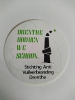 Drenthe Houden We Schoon. Stichting Anti Vuilverbranding Dre, Verzamelen, Stickers, Ophalen of Verzenden, Zo goed als nieuw