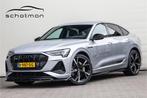 Audi e-tron Sportback 55 quattro S edition 95 kWh B&O, Memor, Auto's, Audi, Automaat, Zwart, 43 €/maand, Elektrisch