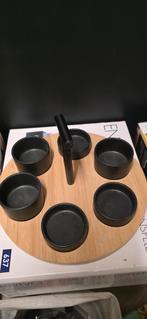 Gusta serveer plateau draaibaar hapjes kerst feestdagen, Huis en Inrichting, Ophalen of Verzenden, Gebruikt