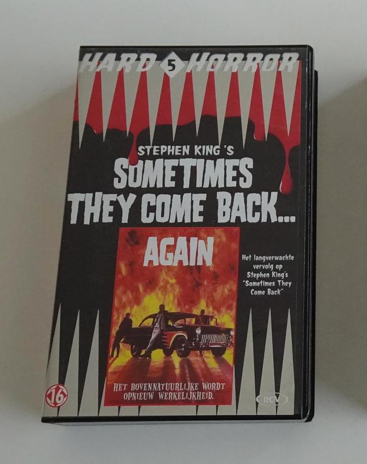 Sometimes They Come Back... Again - Horror Film op VHS 1996, Cd's en Dvd's, VHS | Film, Zo goed als nieuw, Horror, Vanaf 16 jaar