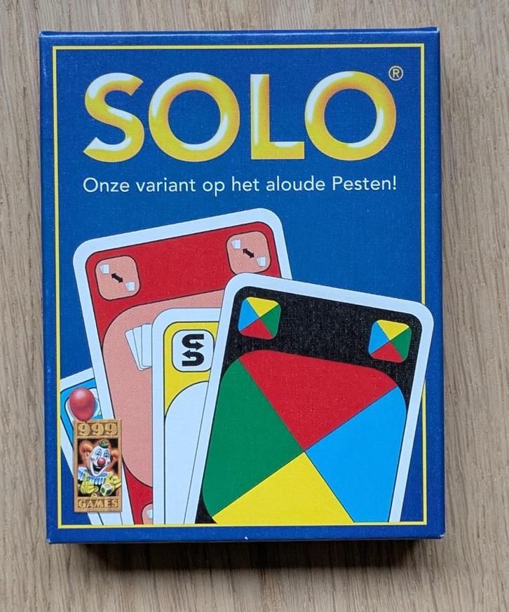 Gezelschapsspel Solo, Hobby en Vrije tijd, Gezelschapsspellen | Kaartspellen, Zo goed als nieuw, Ophalen
