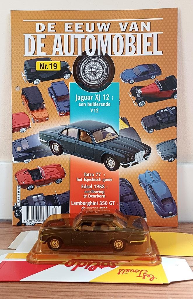 Jaguar XJ 12 - in originele verpakking - 1:43, Hobby en Vrije tijd, Modelauto's | 1:43, Zo goed als nieuw, Auto, Solido, Ophalen of Verzenden