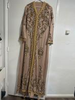 Mooie Marokkaanse Takchita, Galajurk, Beige, Maat 46/48 (XL) of groter, Ophalen of Verzenden