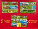 Vintage S.V. Knudde puzzel, 3 x 63 stukjes, Hobby en Vrije tijd, Denksport en Puzzels, Ophalen of Verzenden, Minder dan 500 stukjes