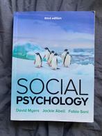 Social Psychology Third Edition, David Myers, Ophalen of Verzenden, Beta, Zo goed als nieuw, WO