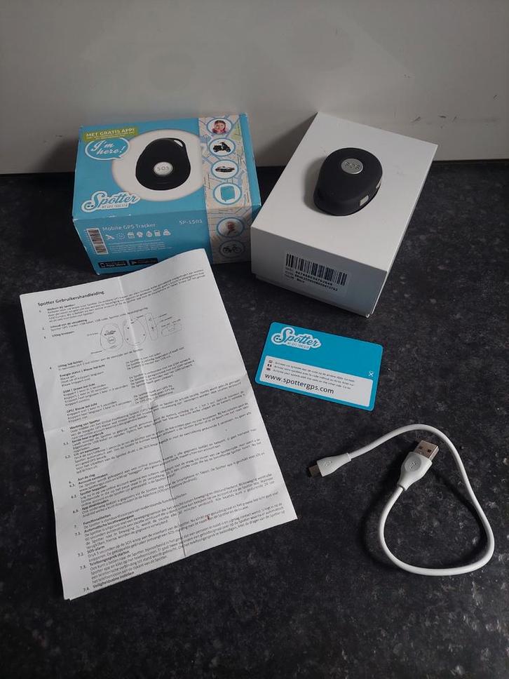 Spotter GPS Tracker - Compact & Gebruiksvriendelijk, Telecommunicatie, Overige Telecommunicatie, Zo goed als nieuw, Ophalen of Verzenden