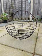 Metalen mand / hanging basket, Tuin en Terras, Zo goed als nieuw, Ophalen