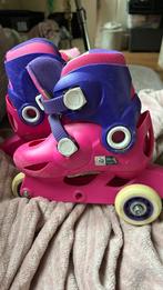 Kinder skates / rolschaatsen maat 26 tot 28 + bescherming, Verstelbaar, Gebruikt, Ophalen of Verzenden, Kinderen