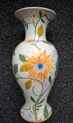 Zeldzaam mooie Gouda plateel vaas, Antiek en Kunst, Ophalen of Verzenden