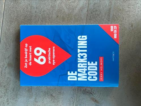 Jerry Helmers - De marketingcode, Boeken, Economie, Management en Marketing, Zo goed als nieuw, Ophalen of Verzenden