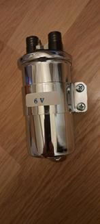 6v Bobine Harley Davidson. 6 volt. Nieuw.  Chroom, Ophalen of Verzenden, Nieuw