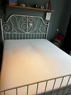 Leirvik 160x200 + lattenbodems = je nieuwe bedframe-hit!, Ophalen, Tweepersoons, Hout, 160 cm