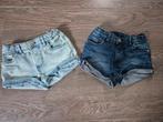2 Hema korte spijkerbroekjes maat 110/116, Kinderen en Baby's, Kinderkleding | Maat 116, Broek, Gebruikt, Meisje, Ophalen of Verzenden