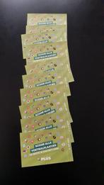 10 zakjes voetbalplaatjes Plus!, Plus, Ophalen of Verzenden