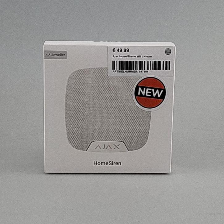 Ajax HomeSirene Wit | Nieuw, Huis en Inrichting, Deurbellen, Nieuw