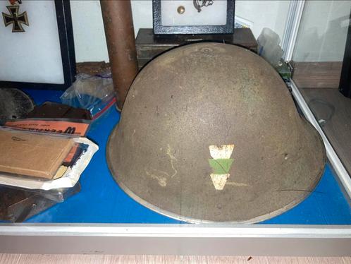 Welsh Guards Turtle helm WW2, Verzamelen, Militaria | Tweede Wereldoorlog, Landmacht, Helm of Baret, Ophalen of Verzenden