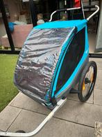 Thule Coaster XT Kinderkar / fietskar, Fietsen en Brommers, Fietsaccessoires | Aanhangers en Karren, Ophalen, Gebruikt, Opvouwbaar