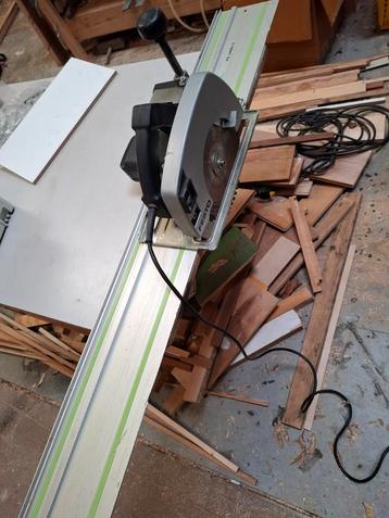 Festool apx85 cirkelzaag 8 cm diepte 1800watt met liniaal beschikbaar voor biedingen