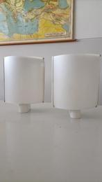 2x wandlamp Lumiance vintage jaren 80 design retro modern, Ophalen of Verzenden, Zo goed als nieuw, Kunststof, Minimalistisch design